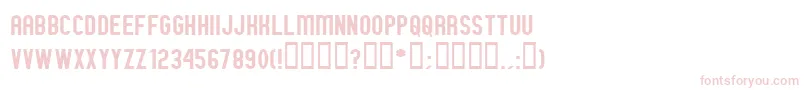 GmExpNorm Font – Pink Fonts on White Background