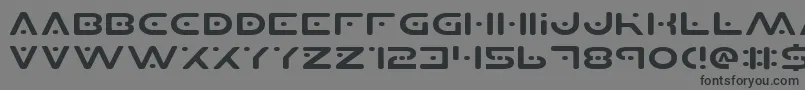 Planetsv2e Font – Black Fonts on Gray Background