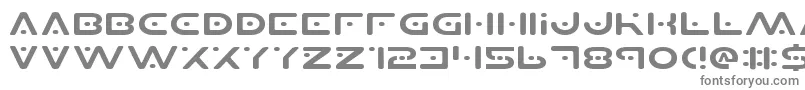 Planetsv2e Font – Gray Fonts on White Background