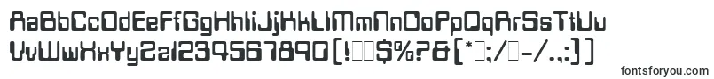 DataSeventyLetPlain.1.0 Font – Fonts for KOMPAS-3D