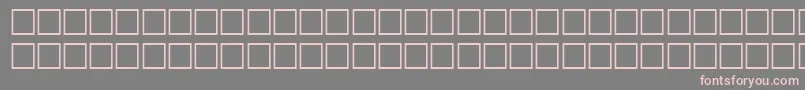 EggshellRegular Font – Pink Fonts on Gray Background