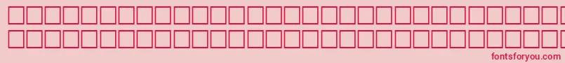 EggshellRegular Font – Red Fonts on Pink Background