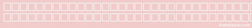EggshellRegular Font – White Fonts on Pink Background