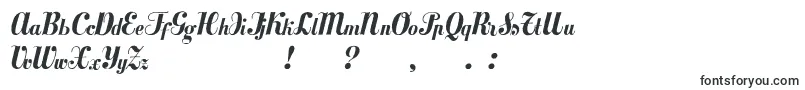 Mezclatitan-fontti – Käsinkirjoitetut fontit