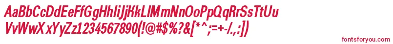 AGroticcnBolditalic Font – Red Fonts