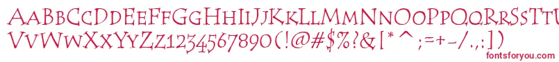 TempusScItcTt Font – Red Fonts
