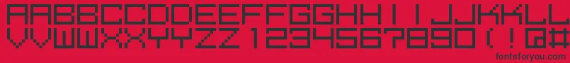 More about M39Squarefuture Font M39Squarefuture Font – Black Fonts on Red Background