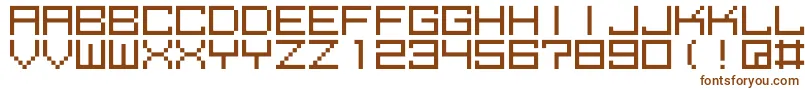 M39Squarefuture Font – Brown Fonts