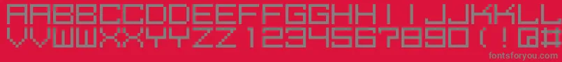 More about M39Squarefuture Font M39Squarefuture Font – Gray Fonts on Red Background