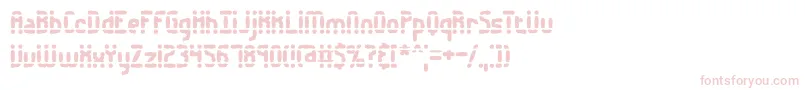 AmalgamateBrk Font – Pink Fonts on White Background