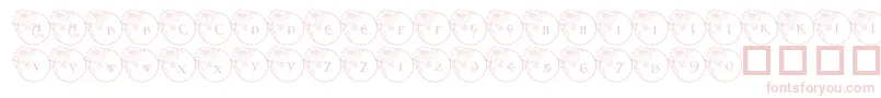 PfXmasFlower1 Font – Pink Fonts