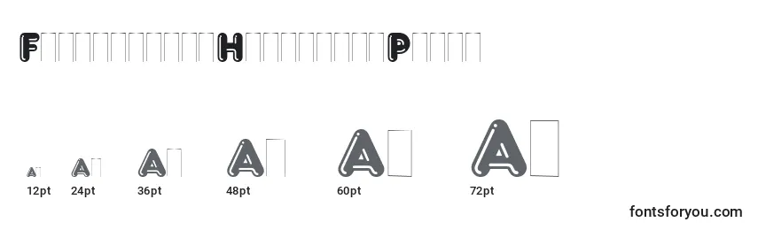 FrankfurterHighlightPlain Font Sizes