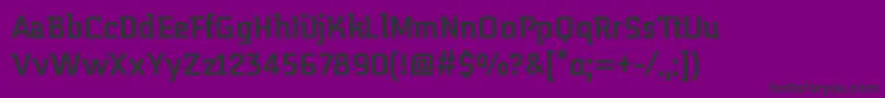 MidnightkernboyBold Font – Black Fonts on Purple Background