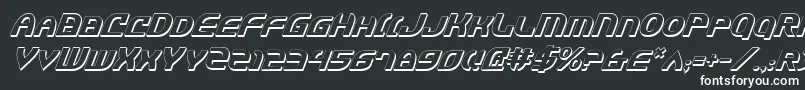 JannisariesShadowItalic Font – White Fonts