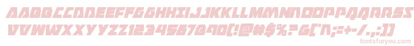 Eaglestrikecondital Font – Pink Fonts on White Background