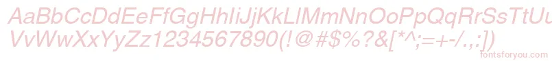 Aghco Font – Pink Fonts on White Background
