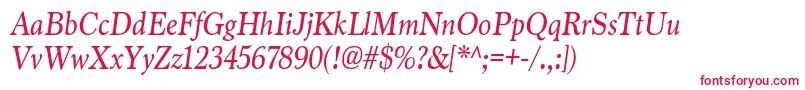 MarionItalic Font – Red Fonts