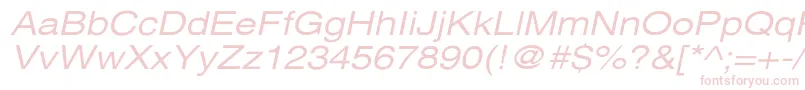 Weitere Informationen zur XeroxSansSerifWideOblique-Schriftart XeroxSansSerifWideOblique-Schriftart – Rosa Schriften