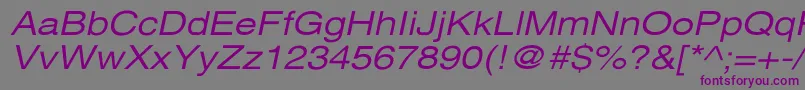 Más sobre la fuente XeroxSansSerifWideOblique fuente XeroxSansSerifWideOblique – Fuentes Moradas Sobre Fondo Gris