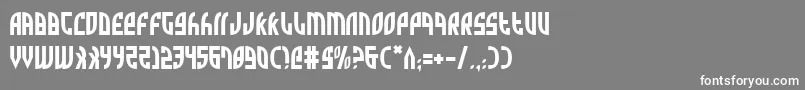フォントZone – 灰色の背景に白い文字