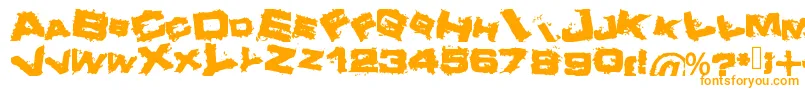 Crazy Font – Orange Fonts