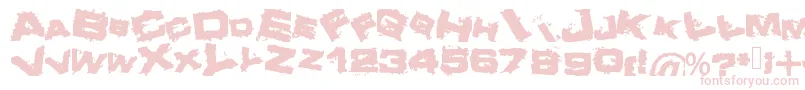Crazy Font – Pink Fonts