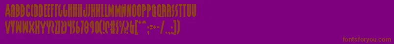 More about Grendels Font Grendels Font – Brown Fonts on Purple Background