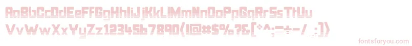 Bonkund Font – Pink Fonts on White Background