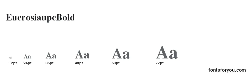 EucrosiaupcBold Font Sizes