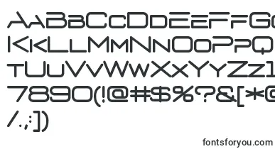 D3 Euronism font – Fonts Starting With D