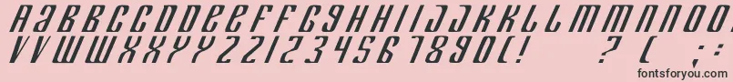 More about DepartmentK Font DepartmentK Font – Black Fonts on Pink Background