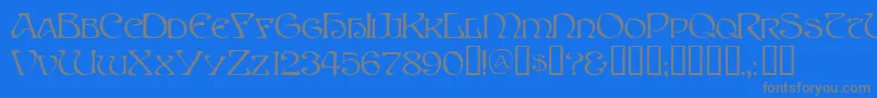 SpriteTM Font – Gray Fonts on Blue Background