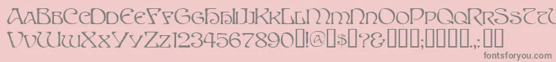 SpriteTM Font – Gray Fonts on Pink Background