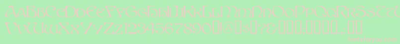 SpriteTM Font – Pink Fonts on Green Background