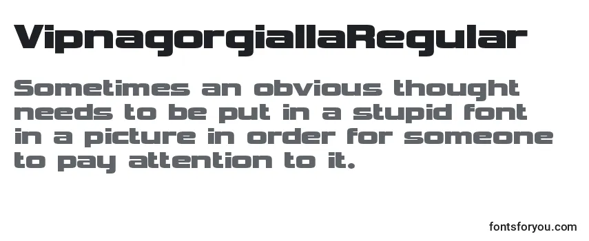 VipnagorgiallaRegular Font