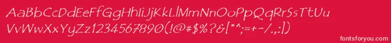 Подробнее о шрифте Filmcrypob Шрифт Filmcrypob – розовые шрифты на красном фоне