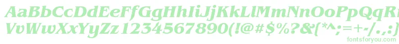 BenguiatitcteeBoldItalic Font – Green Fonts