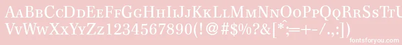 Подробнее о шрифте F820RomanSmcRegular Шрифт F820RomanSmcRegular – белые шрифты на розовом фоне