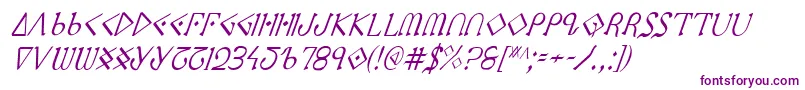 Ppressci Font – Purple Fonts on White Background
