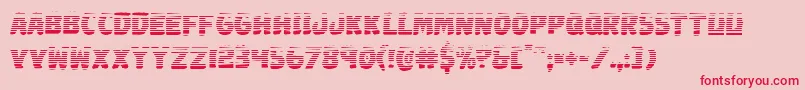 Johnnytorchgrad Font – Red Fonts on Pink Background