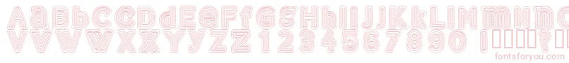 Gelam Font – Pink Fonts on White Background