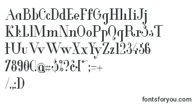GlamorMediumCondensed font – cool Fonts