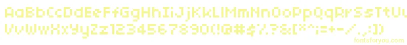 04b 03  Font – Yellow Fonts