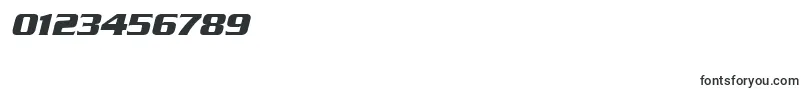 SerpentineLtBoldOblique Font – Fonts for Numbers and Digits