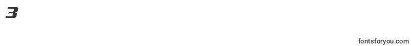SerpentineLtBoldOblique Font – Fonts for Digit 3
