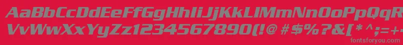 More about SerpentineLtBoldOblique Font SerpentineLtBoldOblique Font – Gray Fonts on Red Background