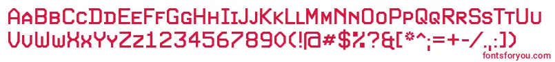 ExpoSc Font – Red Fonts