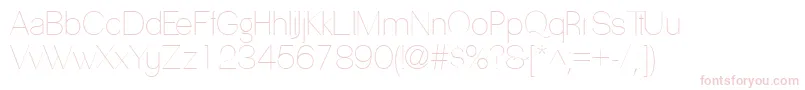 PassionsanspdaaHairline Font – Pink Fonts