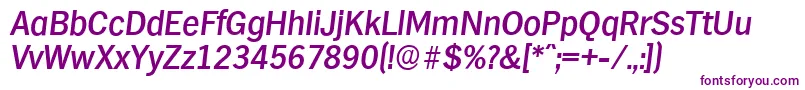 HamburgserialMediumItalic Font – Purple Fonts