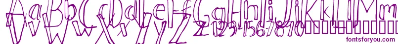 Ahnberg ffy Font – Purple Fonts